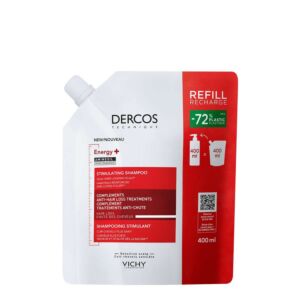 Тонизирующий шампунь против выпадения и истончения волос - сменный блок (рефил), 390 мл, фото 1