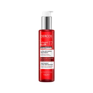 Dercos collagen filler 17, Пре-шампунь для восстановления волос от корней до кончиков №1