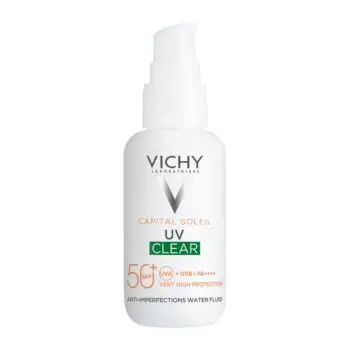 Невесомый солнцезащитный флюид для лица для проблемной кожи &laquo;UV-Сlear&raquo; SPF 50+