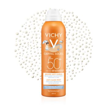 Детский спрей-вуаль антипесок с очень высокой защитой UVB + UVA SPF 50+