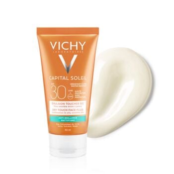 CAPITAL SOLEIL Солнцезащитная матирующая эмульсия для лица SPF30