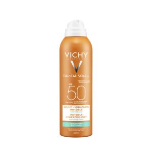 Увлажняющий солнцезащитный спрей-вуаль без содержания спирта SPF 50 фото №1