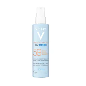 CAPITAL SOLEIL UV AQUA Солнцезащитный увлажняющий невидимый спрей для тела SPF 50, фото №1