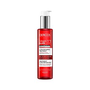 Dercos collagen filler 17, Пре-шампунь для восстановления волос от корней до кончиков №1