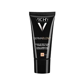 Корректирующий тональный флюид для маскировки несовершенств кожи, 25 тон фото №1