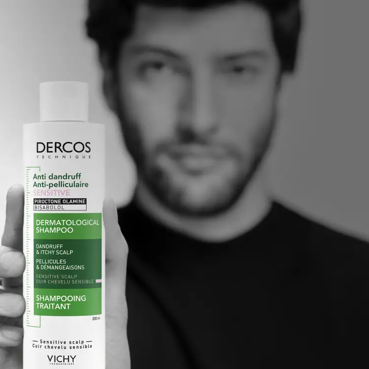 VICHY Dercos Шампунь от перхоти для чувствительной кожи [200 мл]