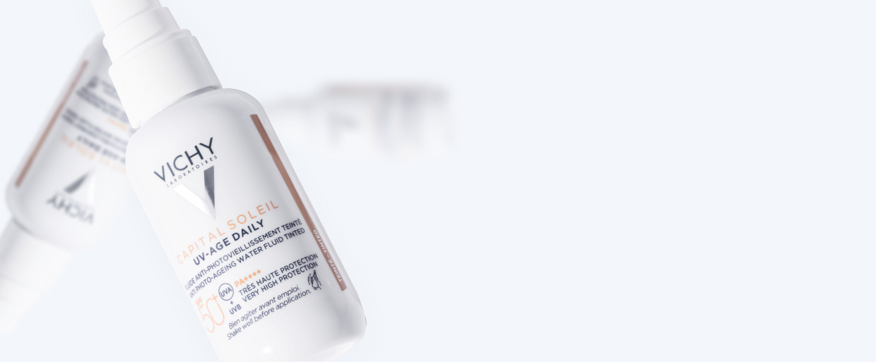VICHY Невесомый тонирующий солнцезащитный флюид [где купить]