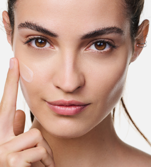 нанесите на все лицо