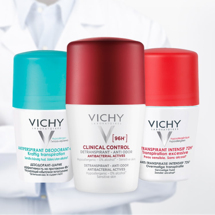 Обзор дезодорантов Vichy: максимальная защита от пота с заботой о коже