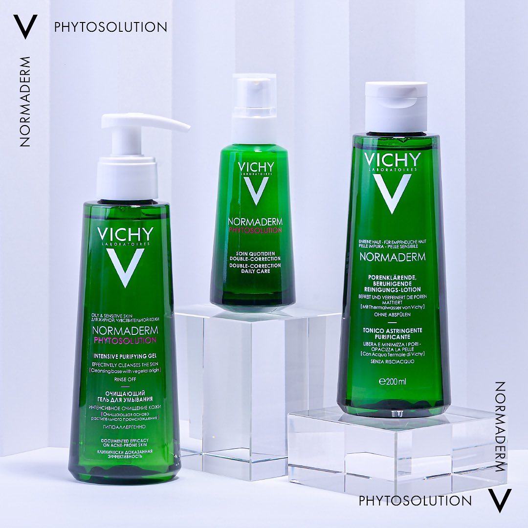уход для лица от Vichy Normaderm