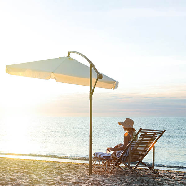 Возможно ли загореть под зонтом